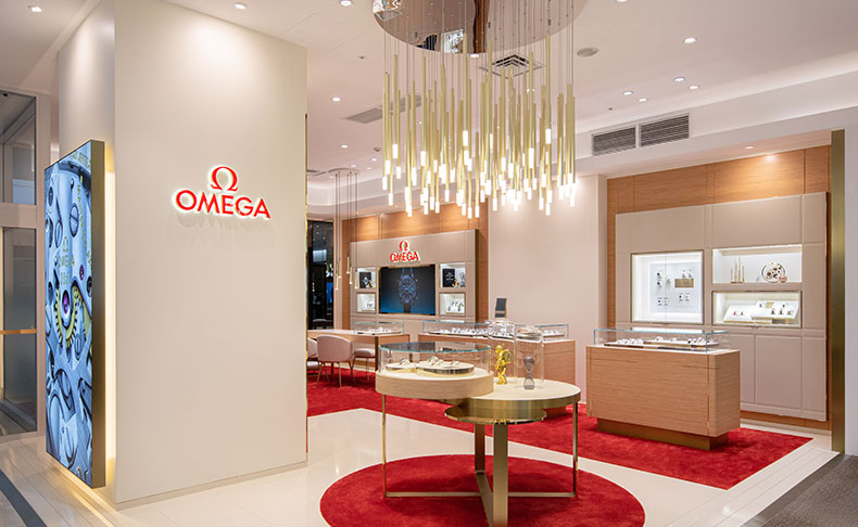鹿児島県内唯一のオメガ正規販売店「オメガショップ山形屋ウォッチギャラリー」が2024年4月26日(金)リニューアルオープン。